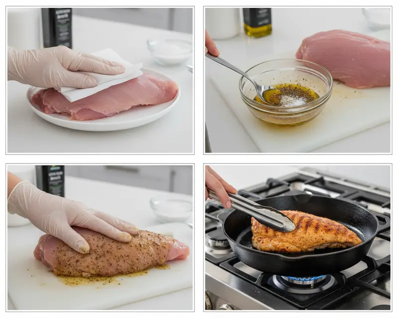 Turkey Tenderloin for Two on a Budget 3 cooking process