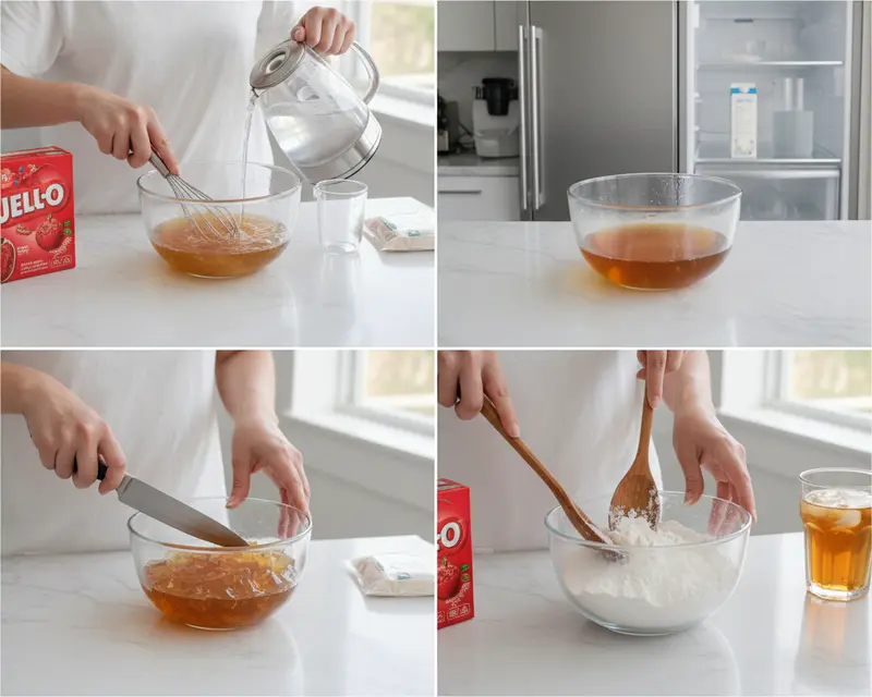 Viral Jell-O Boba 3 cooking process