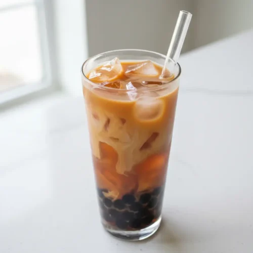 Beautiful plated Viral Jell-O Boba